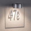 Numéro de maison lumineux House Plexiglas - Transparent