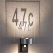 Numéro de maison lumineux House Plexiglas - Transparent