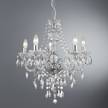 Kroonluchter Marie Therese II acryl/staal - 5 lichtbronnen