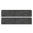 Wohnwand Infinity III (7-teilig) Beton Dekor / Graphit