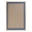 Kurzflorteppiche Classy Mischgewebe - Blau - 120 x 170 cm