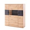 Highboard Callington I Balkeneiche Dekor / Anthrazit