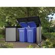 Auflagenbox Wonga Polycarbonat - Grau / Schwarz