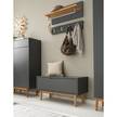 Garderobenbank LINDHOLM Grau