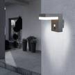 LED-Wandleuchte Oskari III Acrylglas / Eisen - 1-flammig