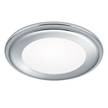 LED-Einbauleuchte Aura Kunststoff - 1-flammig - Silber