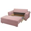 Schlafsofa Latina Country Deluxe Webstoff - Mauve - Breite: 165 cm
