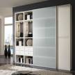 Bibliothèque XL Emporior VIII Avec éclairage blanc crème