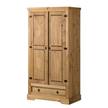 Drehtürenschrank Finca Rustica II Kiefer massiv - Kiefer Natur - Breite: 101 cm