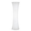 Lampadaire Gravis Tissu mélangé / Aluminium - 2 ampoules - Blanc