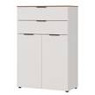 Aktenschrank Ancona II Kaschmir / Nussbaum Dekor