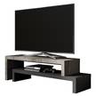TV-Rack Detroit II Beton Dekor / Schwarz