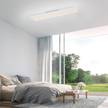 Plafonnier Flat III Plexiglas / Fer - 1 ampoule