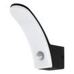 LED-Wandleuchte Fiumicino II Polycarbonat / Aluminium - 1-flammig