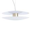 LED-hanglamp Trappeto polycarbonaat/staal - 2 lichtbronnen