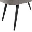 Polsterhocker Bixby Cord - Grau - Cord
