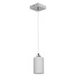 Hanglamp Mix&Match melkglas/staal - Aantal lichtbronnen: 1