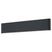 LED-wandlamp Thames III aluminium - 2 lichtbronnen