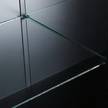 Dressoir Kayys glas/metaal - zwart