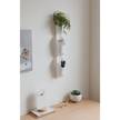 Muurvaas Floralink (set van 3) polypropeen/staal - wit