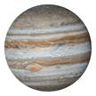 Papier peint intissé Jupiter Encre au latex / Intissé - Multicolore