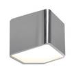 LED-Wandleuchte Space Stahl - 1-flammig - Silber