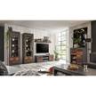 Wandplank Buzan oudhouten look/antracietkleurig