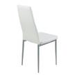 Sedia imbottita Winsted Bianco