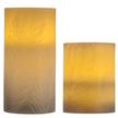 Wachskerze Cosy Feather (2er-Set) Wachs - 2-flammig