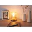 Lampe Crystal Elegance Verre / Laiton - 1 ampoule