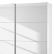 Zweefdeurkast Caracas I Alpinewit - Breedte: 271 cm - Premium - 3 spiegeldeuren