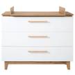 Wickelkommode Finn Weiß - Holzwerkstoff - 118 x 104 x 78 cm
