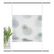 Plissé Rawlins polyester - Steengrijs - 70 x 130 cm