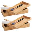 Boîtes bambou Terra III (lot de 2) Bambou - Marron