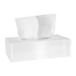 Taschentuchbox Sospel Kunststoff - Weiß