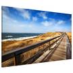 Magneetbord - Duinpad op Sylt staal/speciale vinylfolie - blauw/bruin - 90 x 60 cm