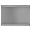 Memoboard Nighttime Manhattan Bridge II staal/speciale vinylfolie - zwart/wit - 90 x 60 cm