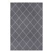 Teppich Audrieu I Polypropylen - Grau / Silber - 80 x 150 cm