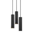 Hanglamp Tilo III staal - 3 lichtbronnen