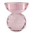 Teelichthalter Burano Kristallglas - Rosa