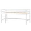 Halfhoog bed Fairytale Knight I 90 x 200cm - Zonder matras - Met ladder