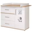Chambre bébé Pia III (3 éléments) Multicolore - Bois manufacturé