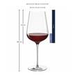 Rotweinglas Brunelli (6er-Set) Transparent - 740 ml