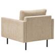 Sessel Landos Webstoff - Webstoff Velia: Cappuccino