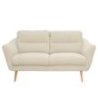 Divano Lucinda I (2 posti) Tessuto - Tessuto Hanabi: crema - Beige