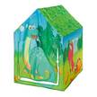 Tenda da gioco per bambini Dino Verde - Materiale sintetico - Tessile - 95 x 100 x 70 cm