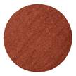 Tapis Vita Fibres synthétiques - Cuivre - Diamètre : 80 cm