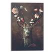 Wandbild Hirsch Romantisch Holzwerkstoff - Braun - 60 x 90 x 2 cm