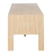TV-Lowboard Maayka II Eiche teilmassiv - Mushroom Creme / Eiche Hell