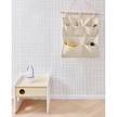 Hängeorganisator Niale Beige - Textil - 52 x 50 x 1 cm